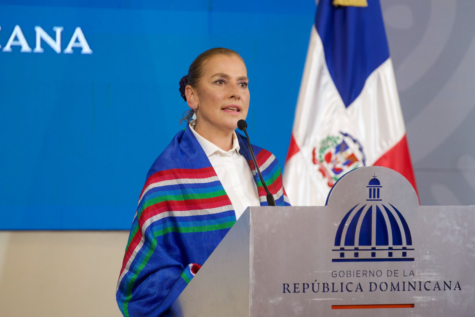 Dra. Beatriz Gutiérrez Müller, enviada especial del presidente de los Estados Unidos Mexicanos Manuel López Obrador.